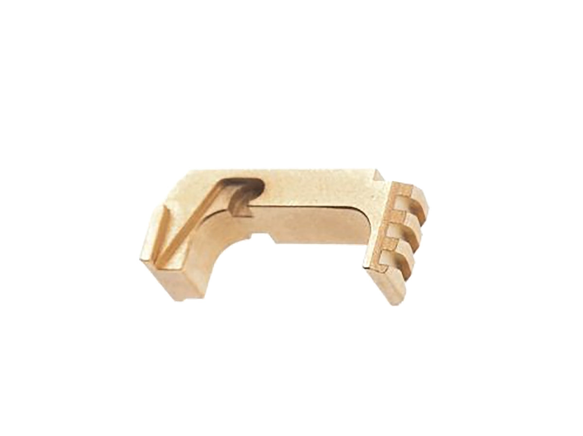 Glock 43x/48 Extended Magazine Release Gold Aluminum/Steel by Tyrant CNC