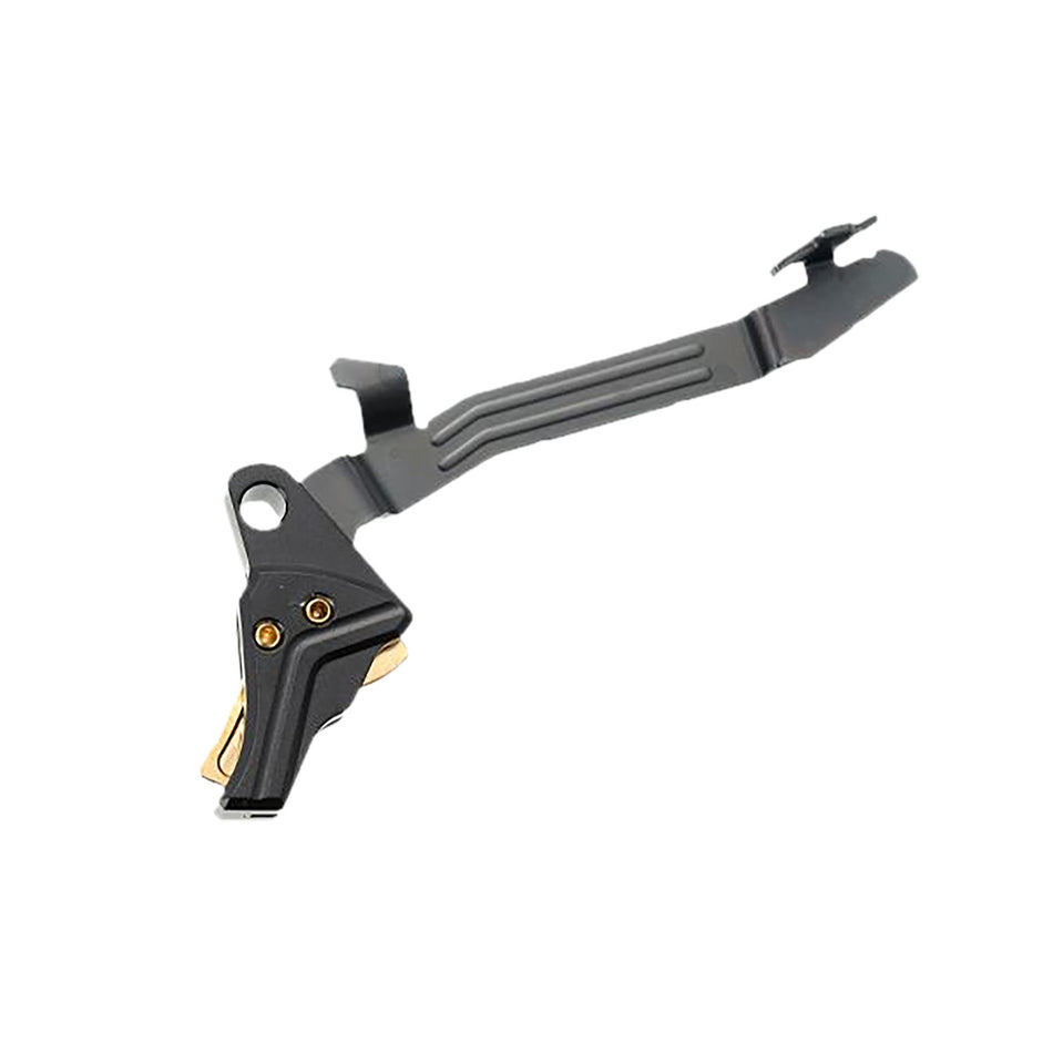 Glock 43/43x/48 I.T.T.S. Upgraded Trigger Black/Gold by Tyrant CNC