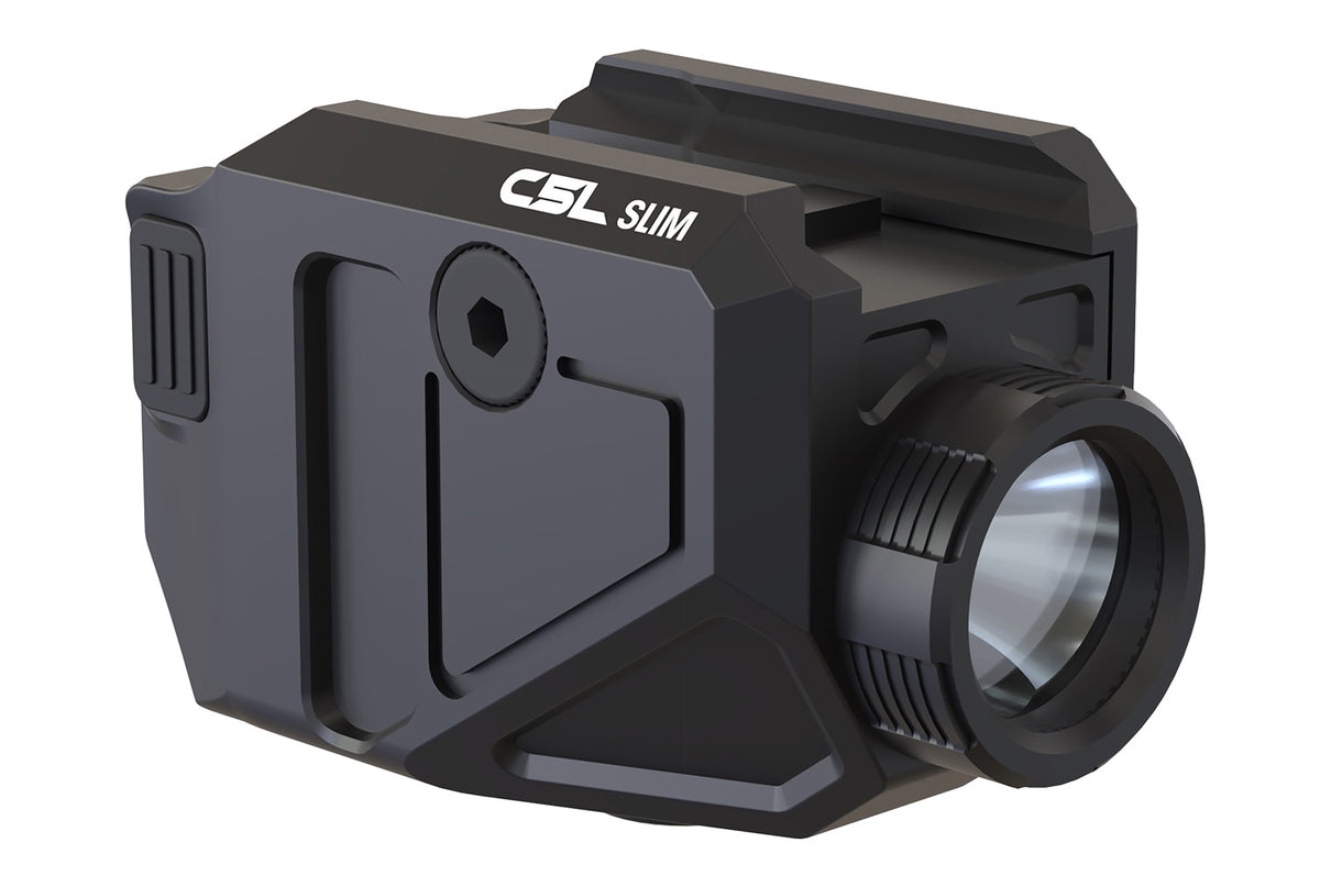 Viridian C5L Slim C Series Rail Mount 550 Lumens Green Laser Black for Glock 43X/48 MOS