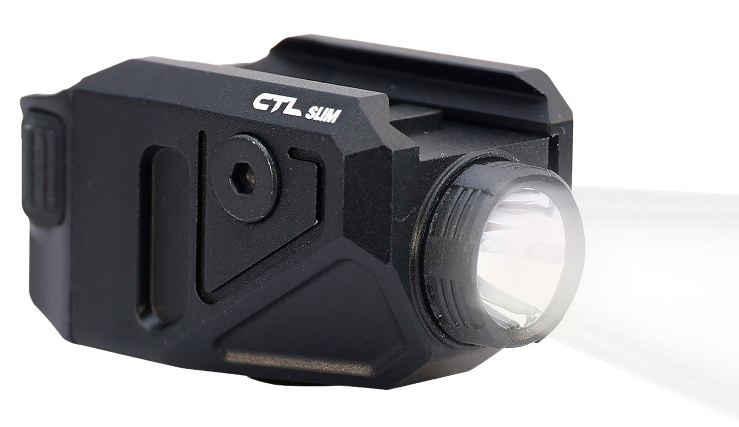 Viridian CTL Slim C Series 550 Lumens Black Rail Mount Weapon Light Glock 43X/48 MOS