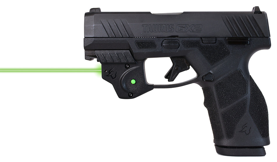 Taurus GX2 Green Laser Sight Viridian E-Series 9120099 Black Polymer Mount