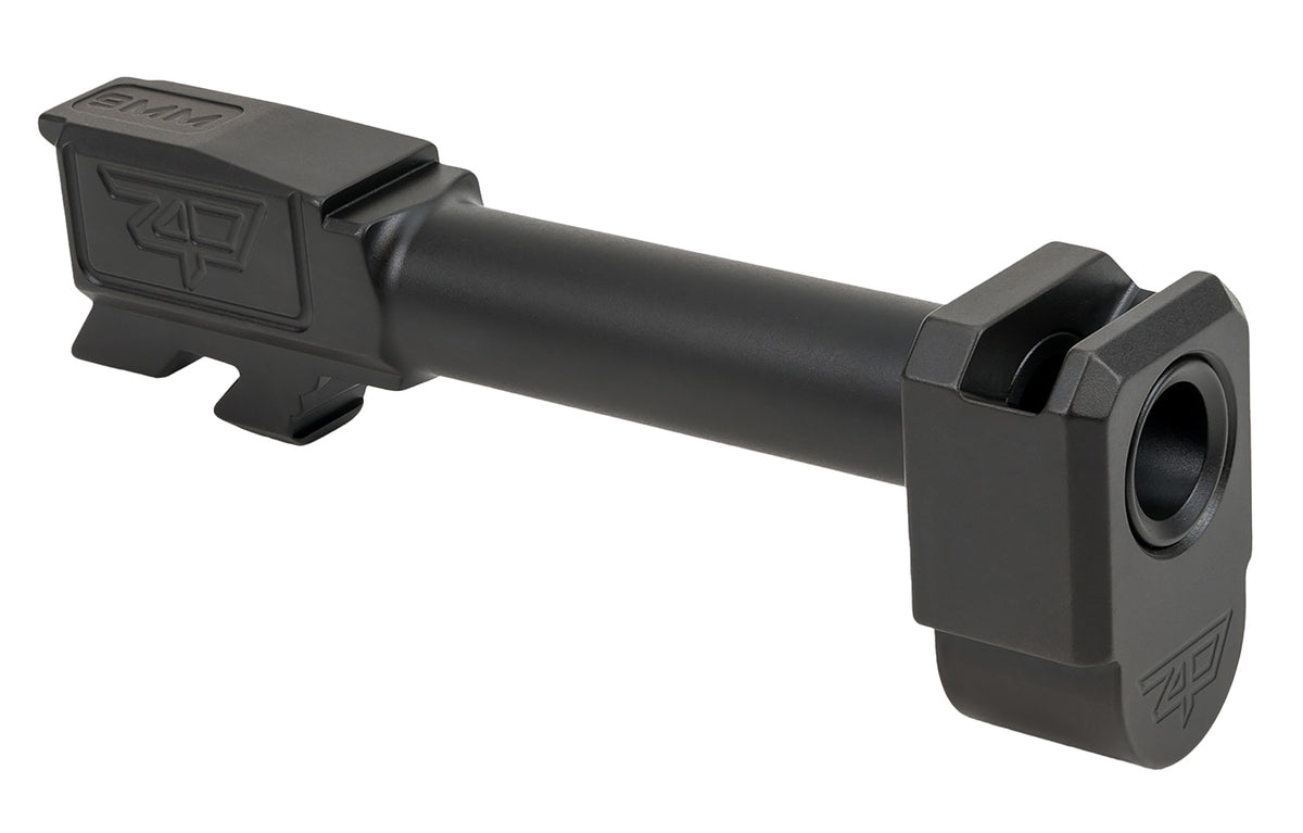 Zaffiri Precision ZP.43BTBCBN Glock 43/43X Compensator Barrel 9mm Black Nitride Stainless Steel