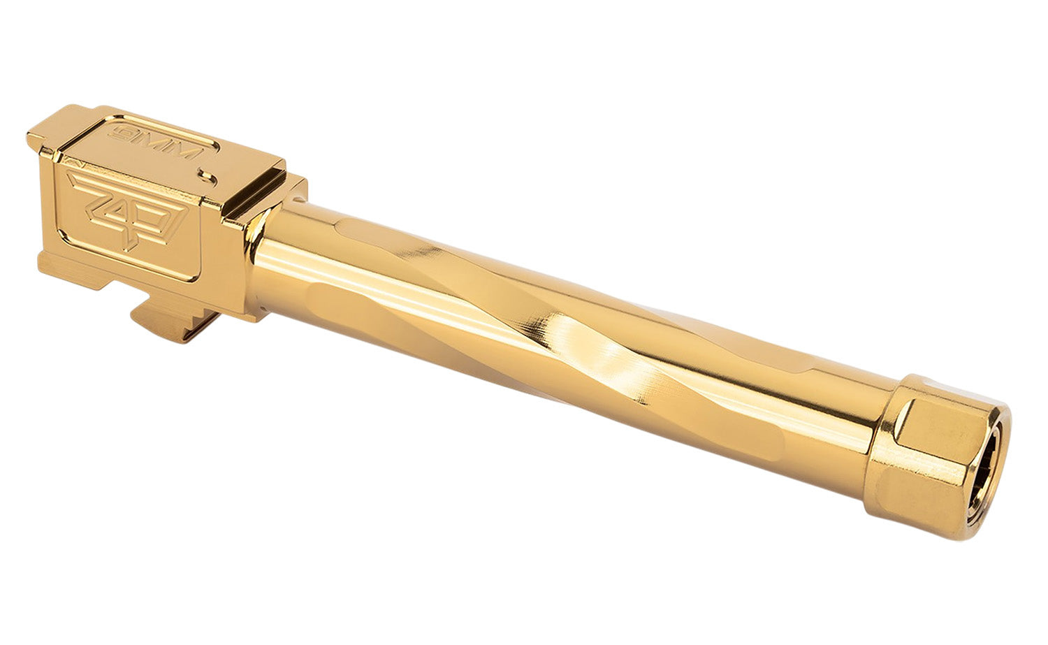 Zaffiri Precision ZP.17G5BTG Glock 17 Gen 5 Precision Barrel 9mm Gold Stainless Steel