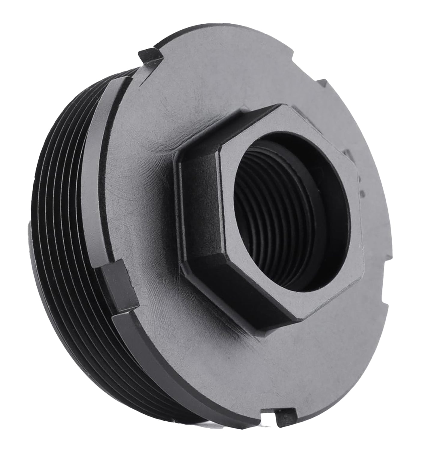 Dead Air HUB LT304 Direct Thread Mount 9/16x24 Right Hand Black Nitride 4140 HT Steel