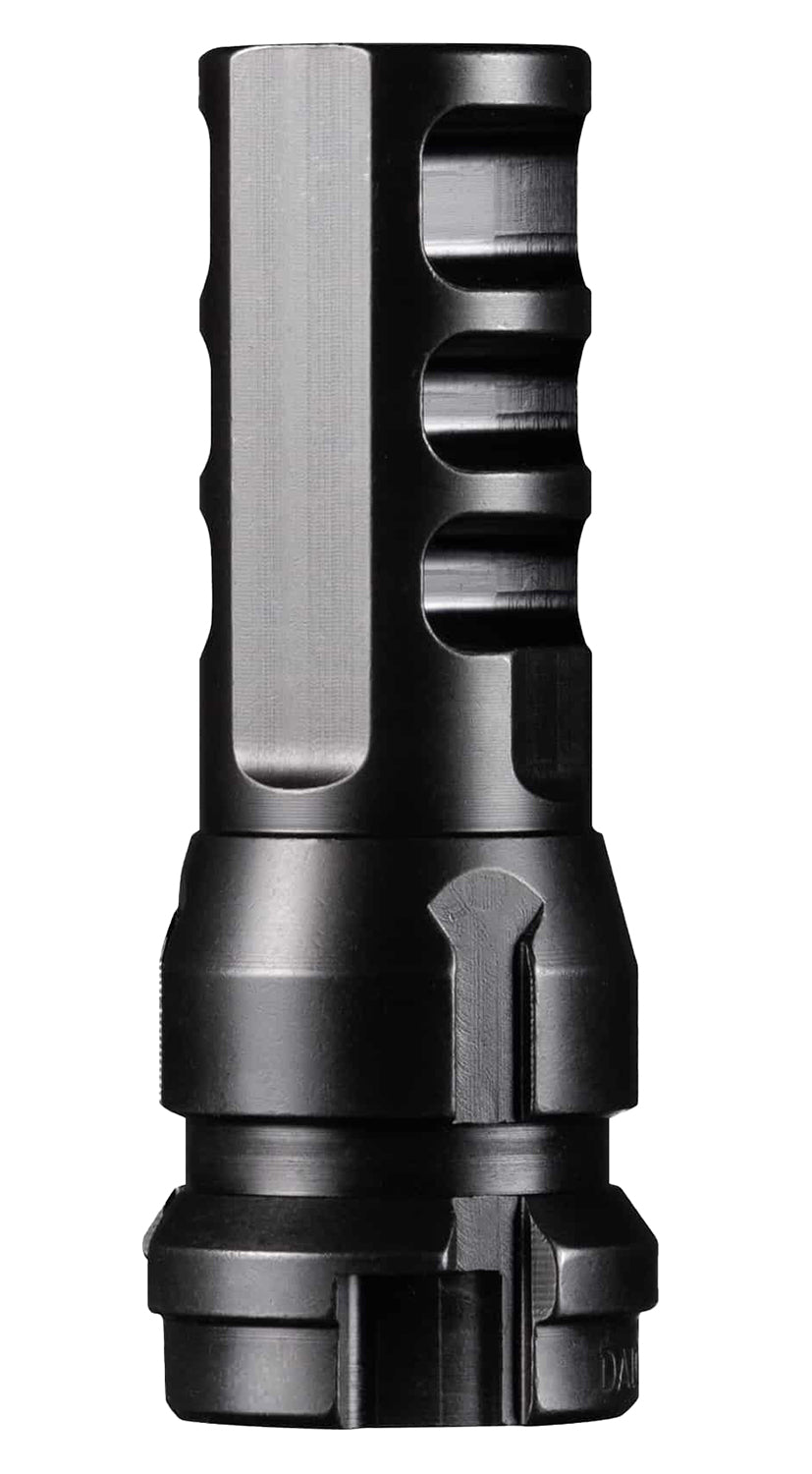 Dead Air DA103 KeyMo Muzzle Brake 338 Caliber 4140 HT Alloy Steel Black Nitride 3/4"x24