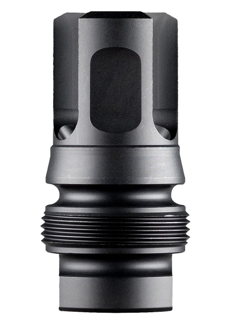 Dead Air DA130 Xeno 3-Prong Flash Hider 9mm 4140 HT Alloy Steel Black Nitride 5/8"x24 1.96" OAL