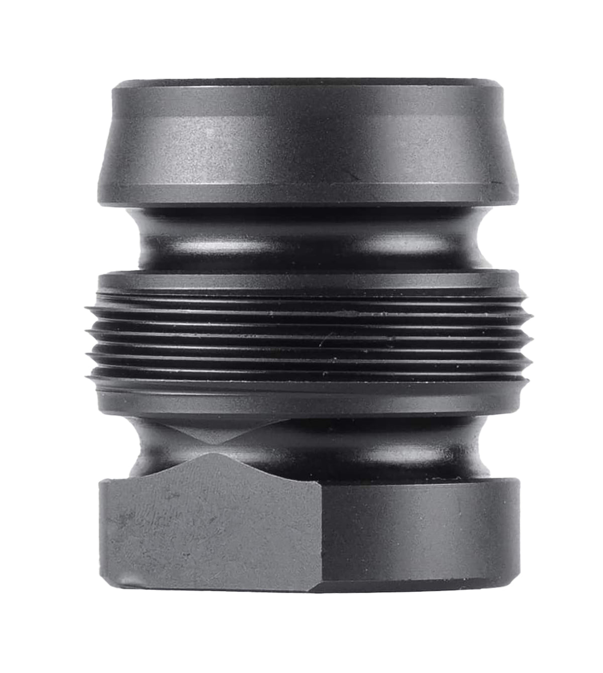 Dead Air DA143 Xeno Xero Black 4140 HT Alloy Steel 9/16x24 RH Threads 9mm 0.99" Diameter