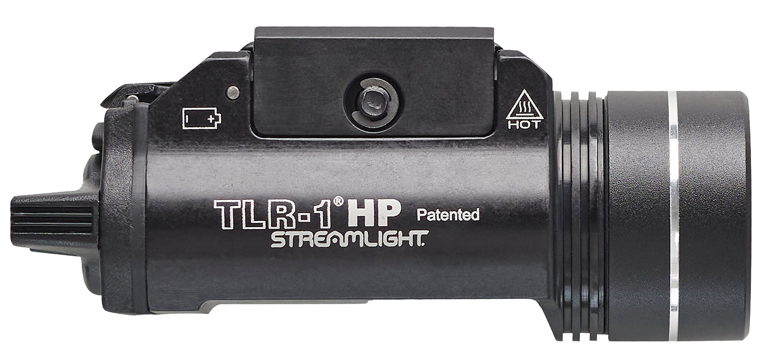 Streamlight TLR-1 HP Black Aluminum High-Candela Weapon Light 1000 Lumens Rail Mount Model 59150