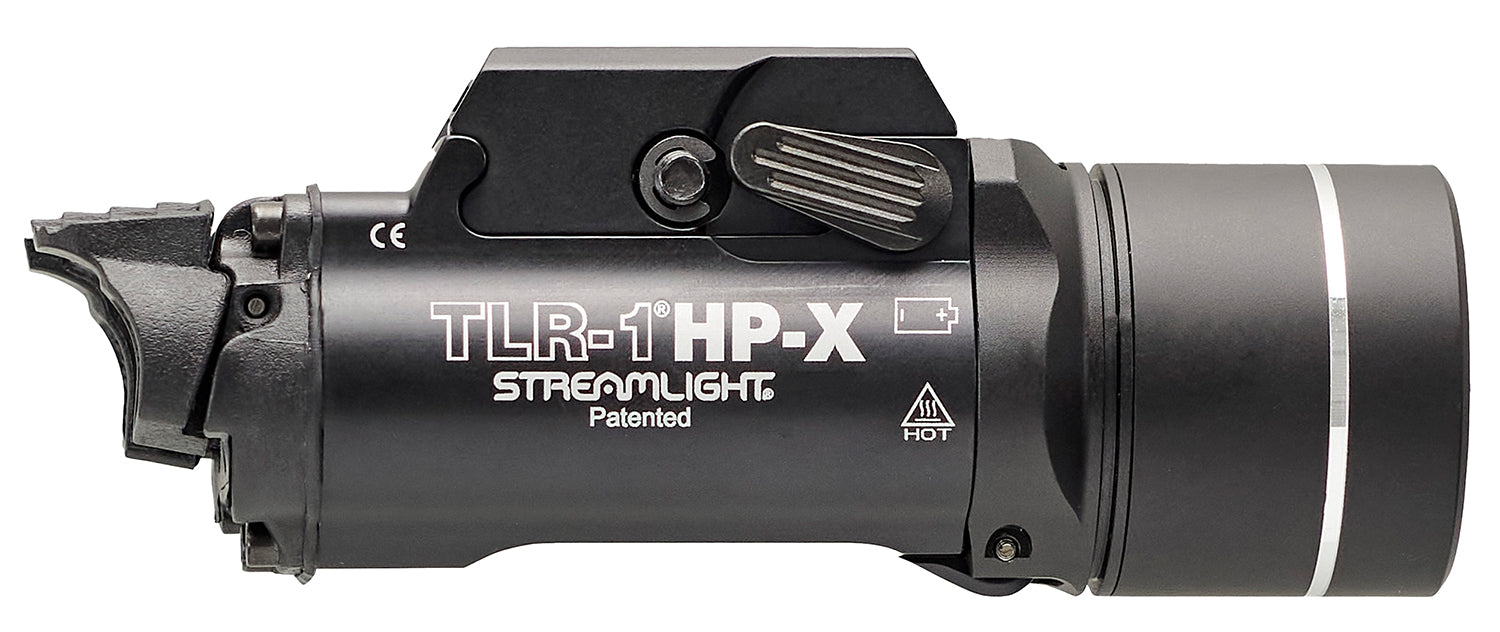 Streamlight TLR-1 HP-X Black Anodized Aluminum High-Candela Weapon Light 1000 Lumens Model 69167