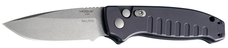 Hogue Ballista-I Model 64136 3.5" Drop Point Automatic Folding Knife Black