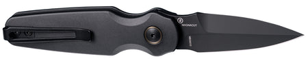 Hogue Ballista-II Model 64236 2.6" Bayonet Auto Folding Knife Black Aluminum Handle