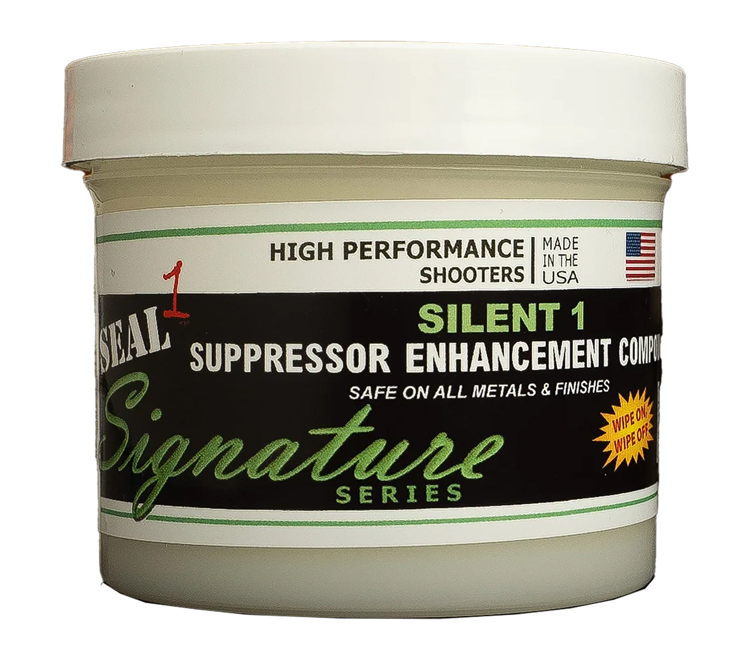 Seal 1 S1P-4 Silent 1 Non-Toxic Suppressor Cleaning Compound 4 oz Jar