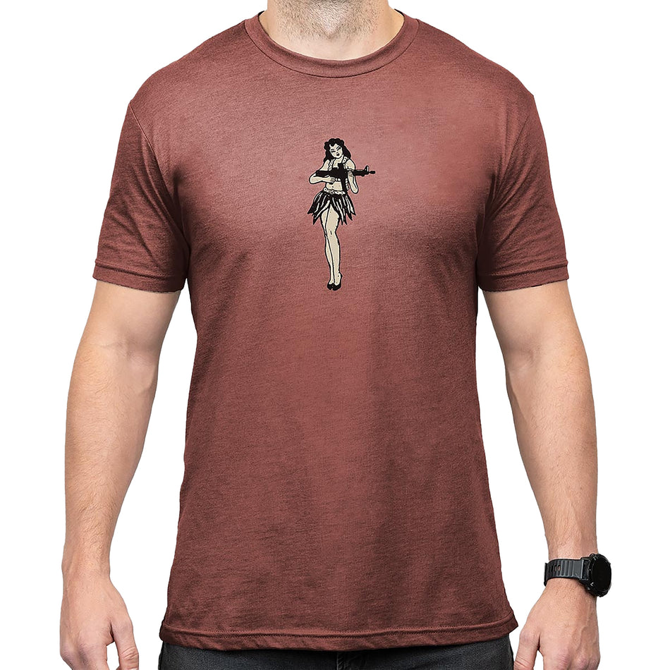 Magpul MAG1117-613 Hula Girl Redrock Heather Short Sleeve Tee 2XL