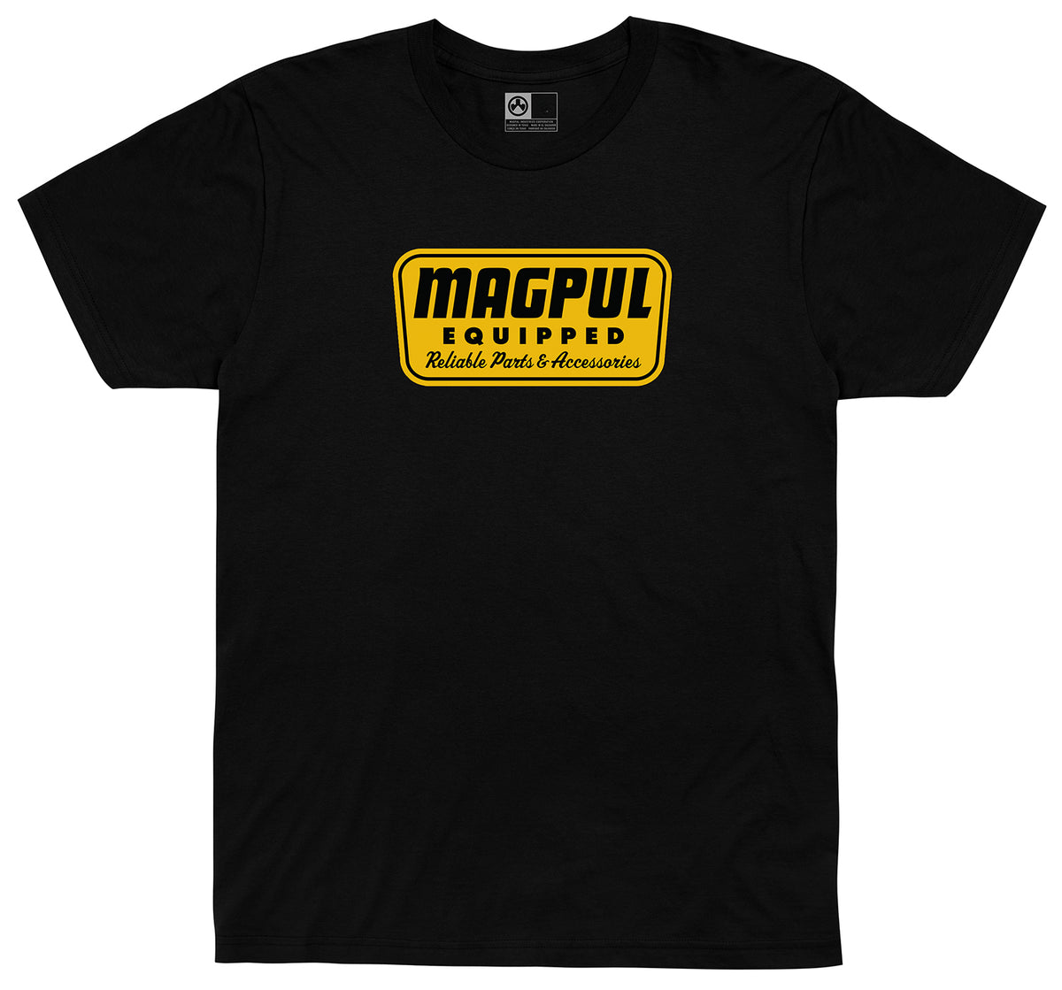 Magpul MAG1205-001 Equipped Blend Black Short Sleeve Tee 4XL