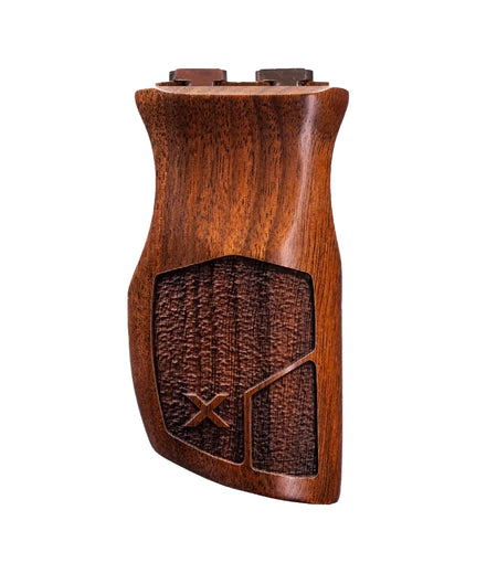 Woox Premium Walnut Vertical Grip Reversible for Versatile Shooting Styles