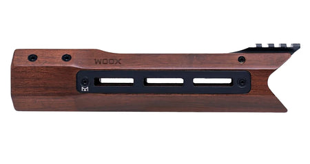 Woox 9" Vigilante Walnut Wood AR Handguard M-LOK Compatible