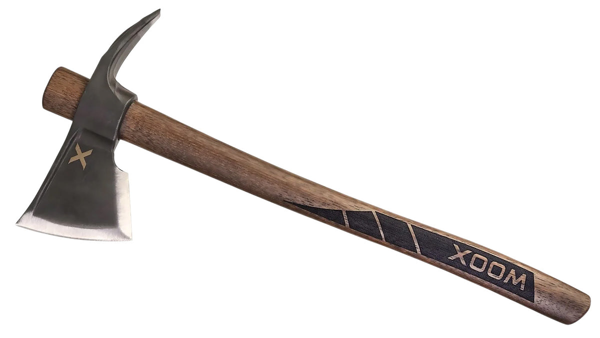 Woox BU.AXE050.01 Solo Axe Carbon Steel 8.5" Convex Blade Hickory Handle 19-Inch OAL