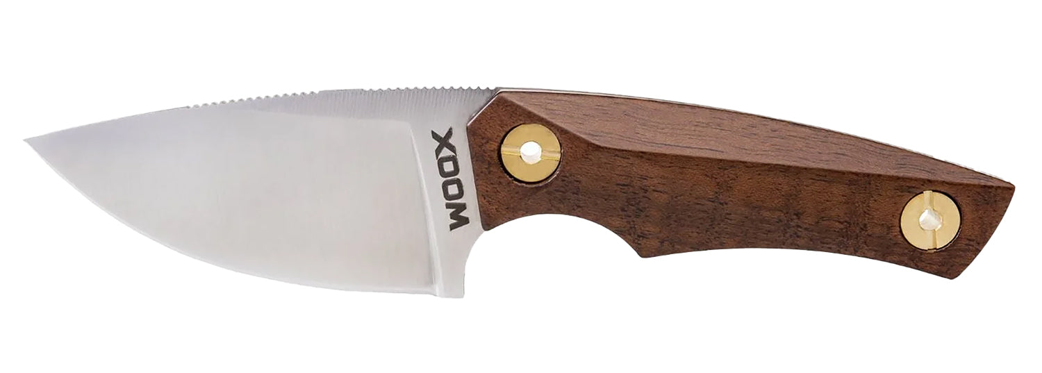 Woox BU.KNF030.01 Bad Boy 2.75-Inch D2 Steel Drop Point Blade American Walnut Handle 6.25" Overall