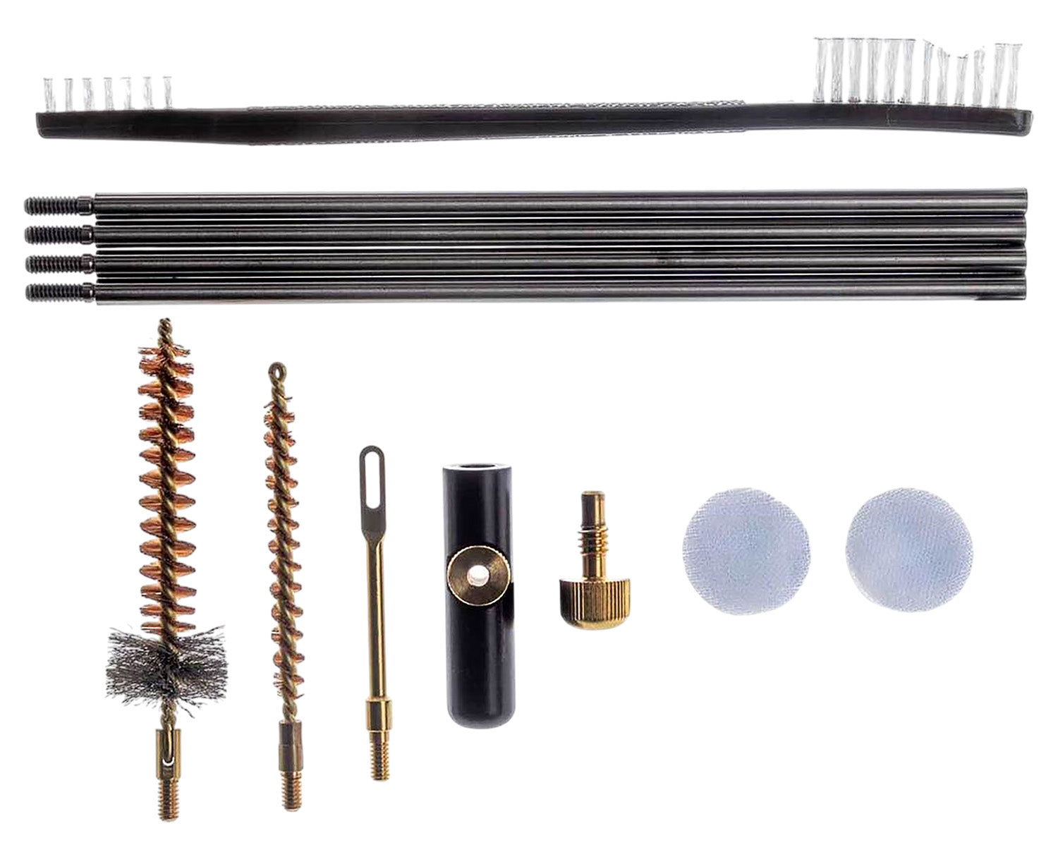 Tapco AR Field Cleaning Kit 5.56mm 223 Caliber 12 Piece Black