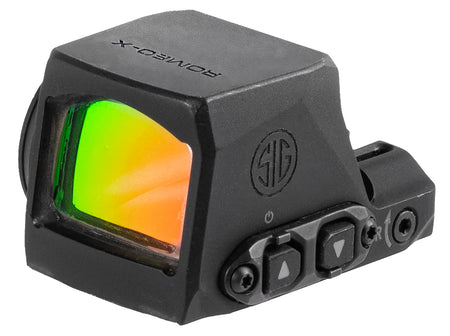 Sig Sauer SORX1270 Romeo-X Compact Black 1x24mm RX Footprint Green Circle Dot Sight