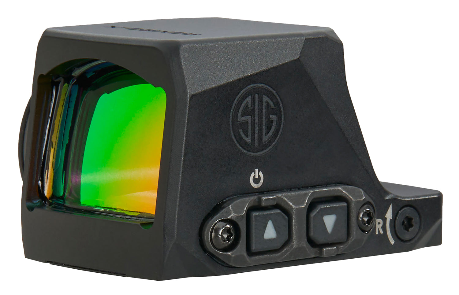 Sig Sauer SORX1480 Romeo-X Enclosed Compact Black 1x24mm RX Footprint 3MOA Green Dot Sight