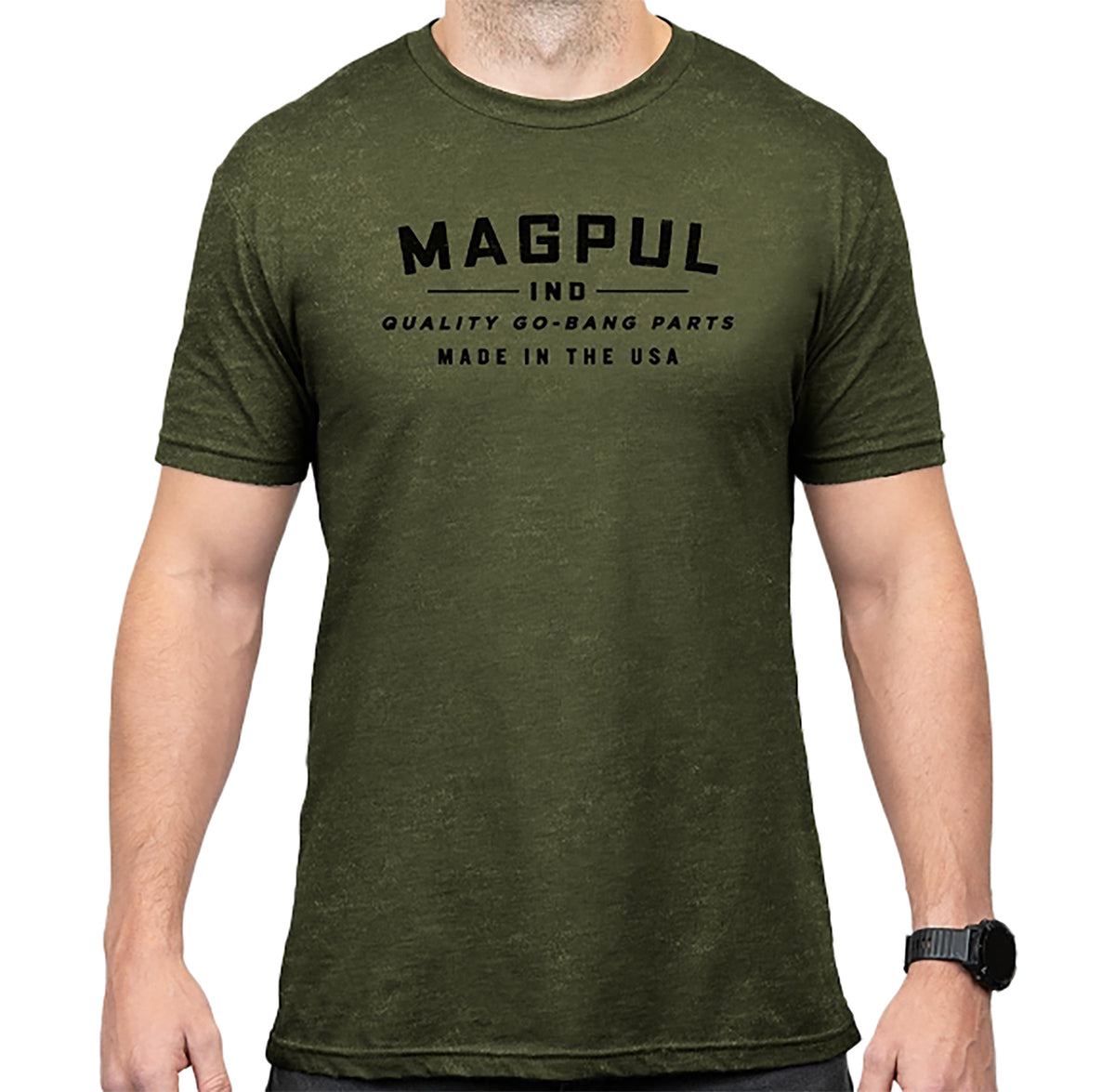Magpul MAG1112-317 Go Bang Parts OD Green Short Sleeve Tee 3XL