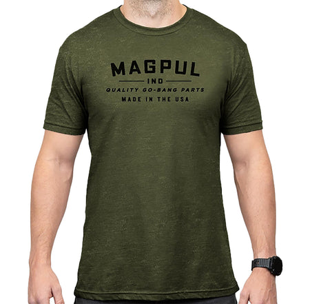 Magpul MAG1112-317 Go Bang Parts OD Green Short Sleeve Tee 3XL