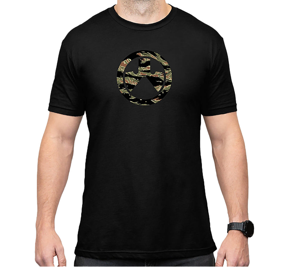 Magpul Black Tiger Stripe Icon Cotton Polyester Short Sleeve Tee Size Medium