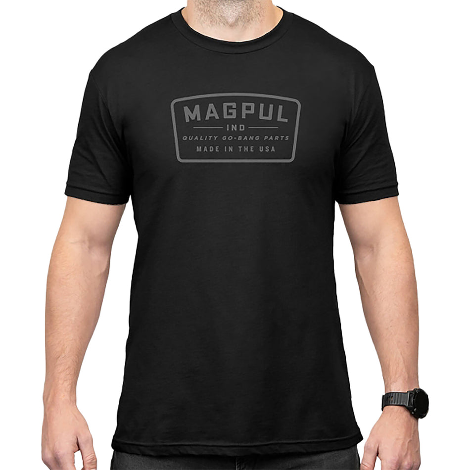 Magpul MAG1526-001-M Go Bang Parts Black Short Sleeve T-Shirt Medium