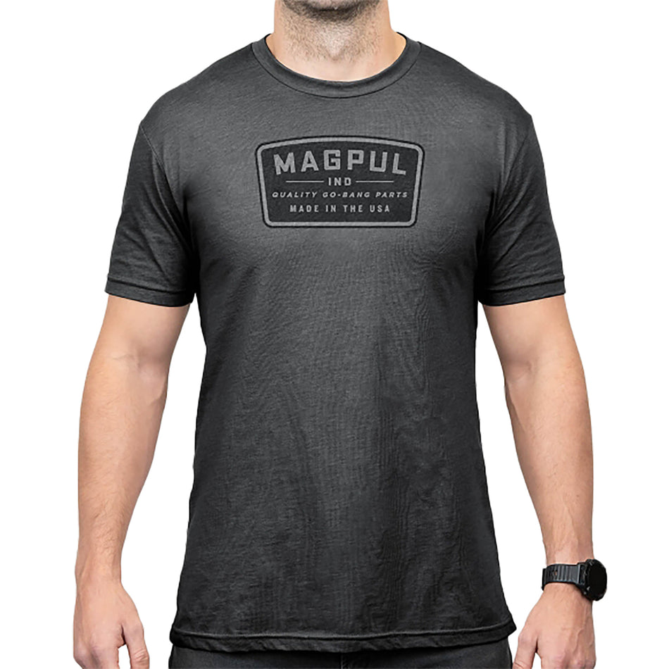 Magpul MAG1526-010-2XL Go Bang Parts Charcoal Gray Short Sleeve T-Shirt 2XL