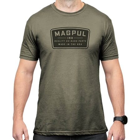 Magpul MAG1526-316-L Go Bang Parts Olive Drab Heather Short Sleeve T-Shirt Large