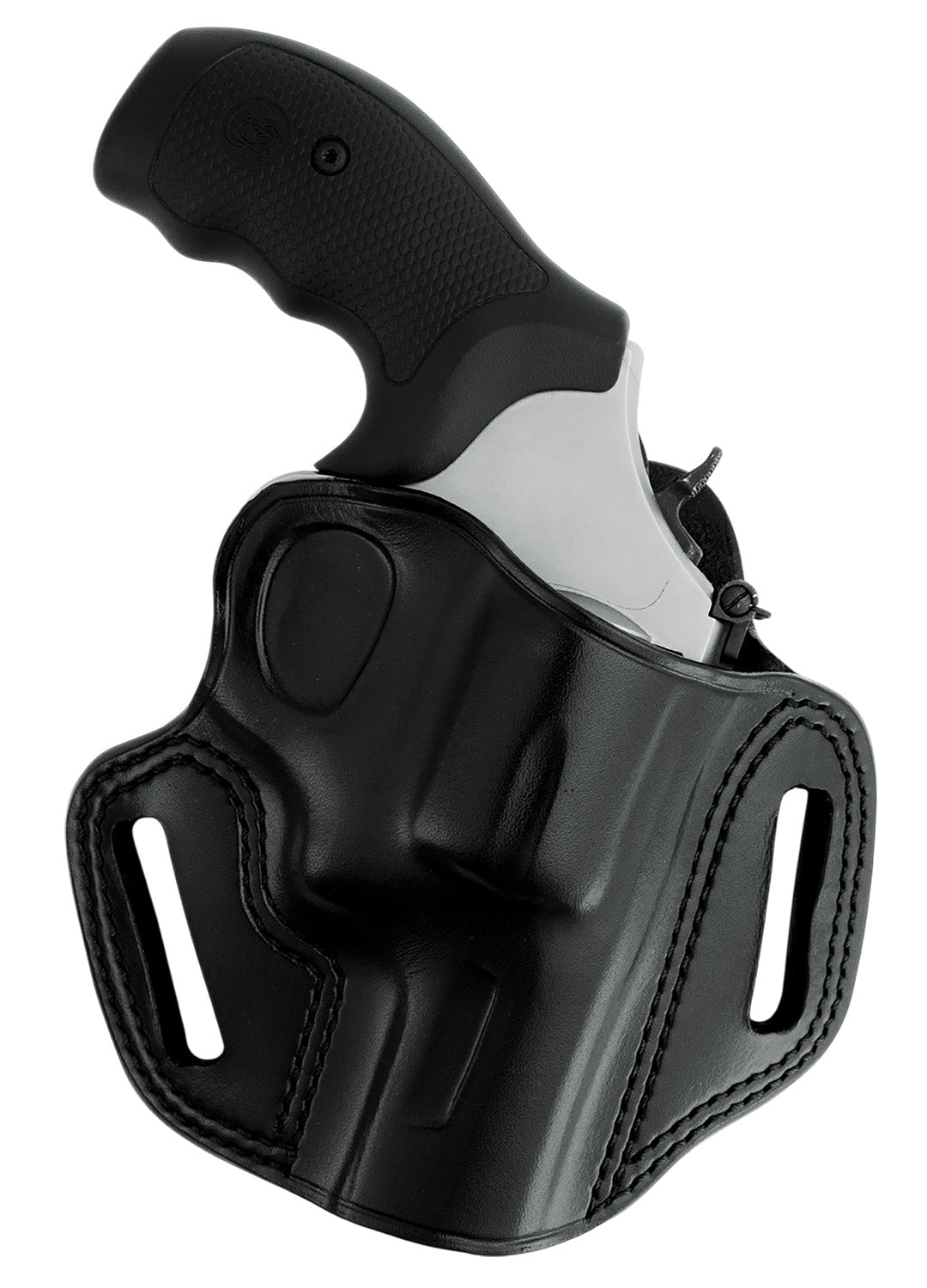 Galco CM192B OWB Black Steerhide Combat Master Belt Holster S&W L Frame M686 3" Right Hand