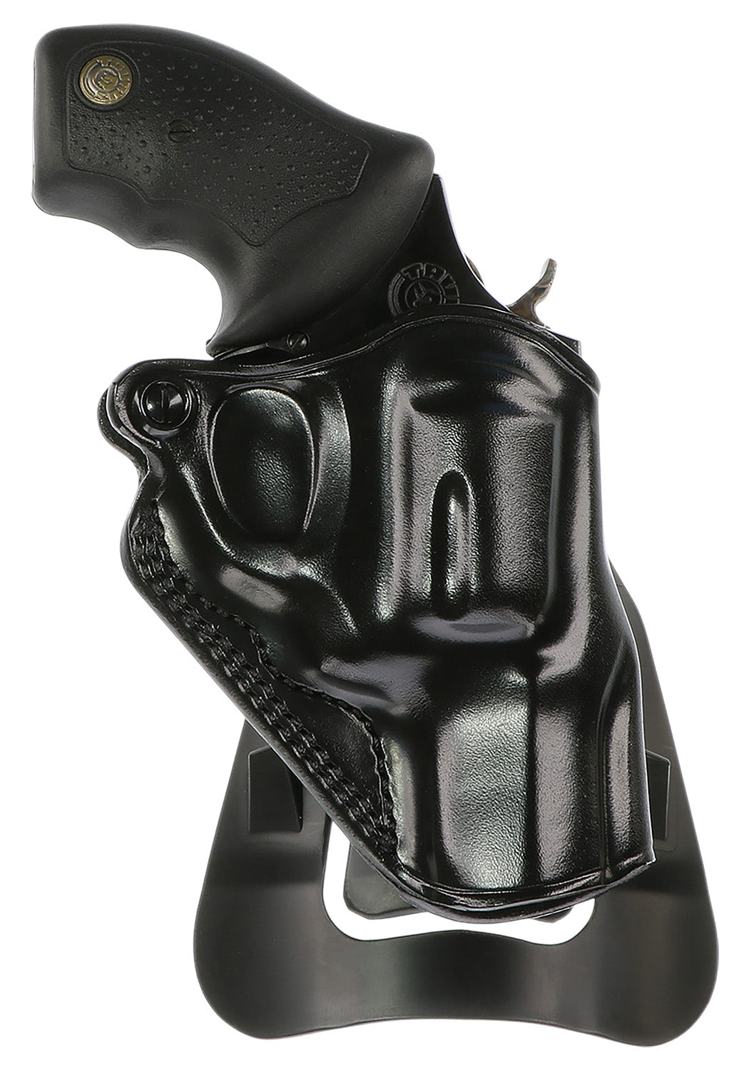 Galco SM2-158B OWB Black Steerhide Speed Master 2.0 Paddle Holster S&W J Frame M640 2.13" Right Hand