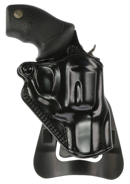 Galco SM2-158B OWB Black Steerhide Speed Master 2.0 Paddle Holster S&W J Frame M640 2.13" Right Hand