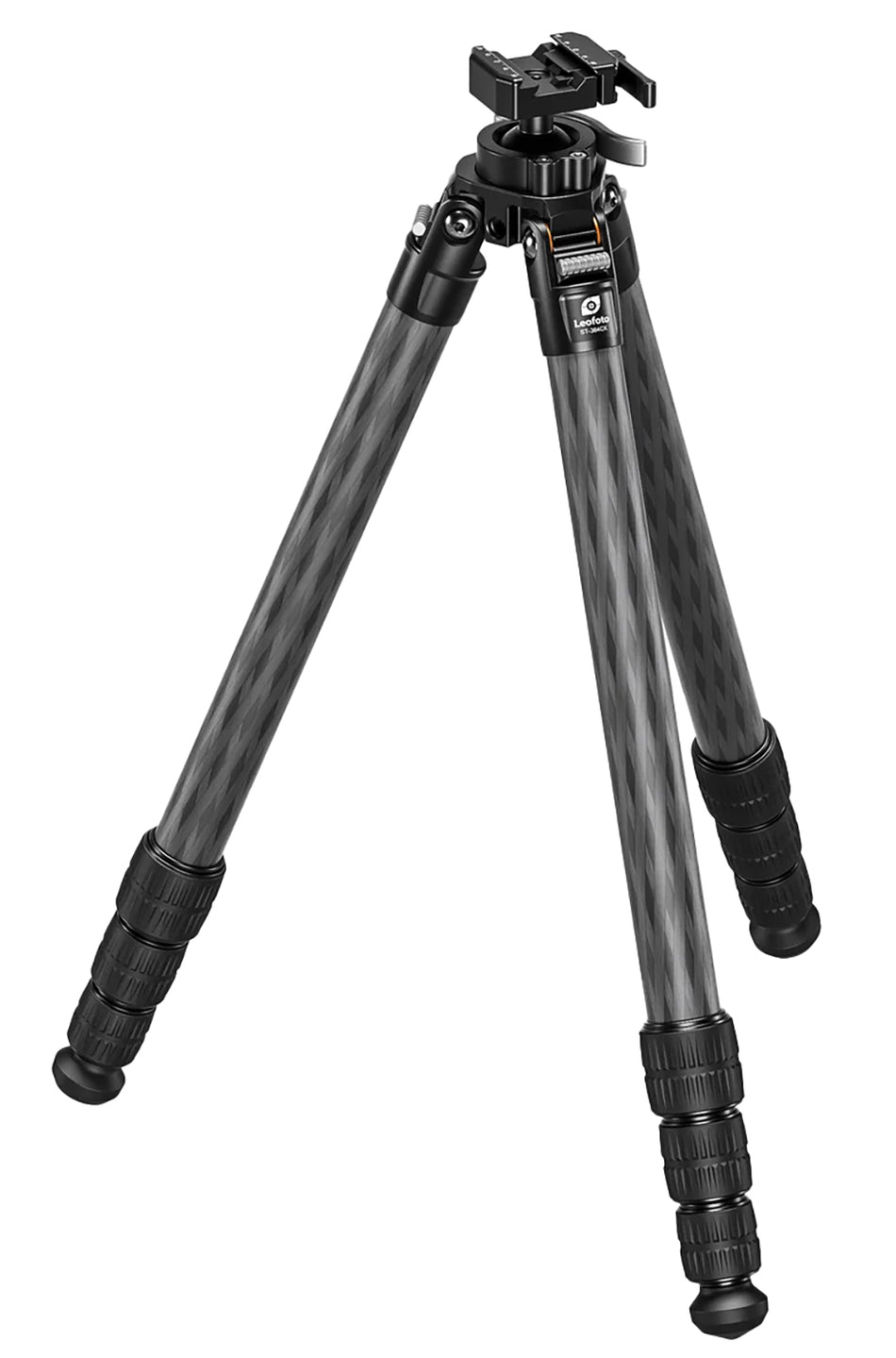 Leofoto USA ST-364CX Carbon Fiber Shooting Tripod Black