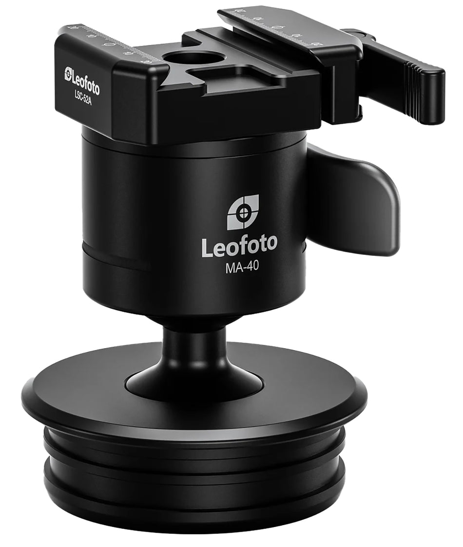 Leofoto USA MAB-75X Precision Ball Head Aluminum Black