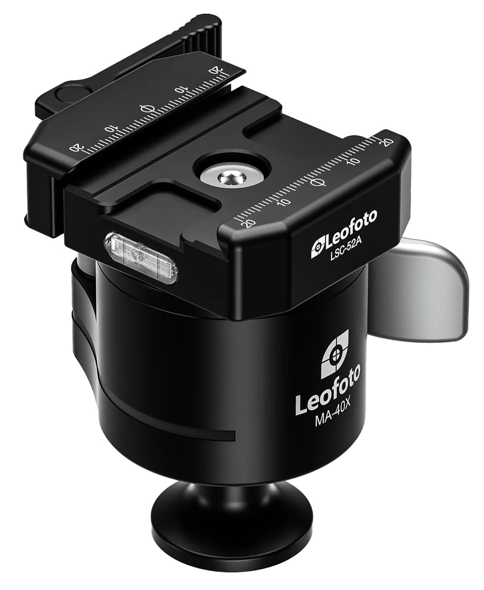 Leofoto USA MA-40X Precision Tripod Ball Head Black