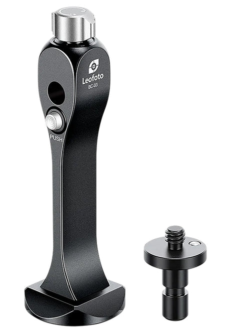 Leofoto BC-03 Rapid-Release Binocular Adapter Black Dovetail Tripod Mount 1.26 Inch