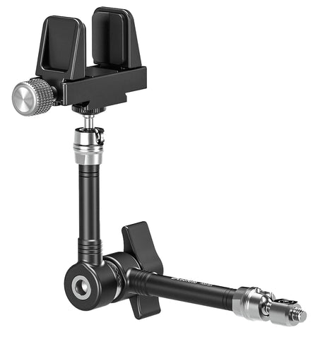 Leofoto AM-6X Magic Arm with GMC-02 Clamp Optic Accessory