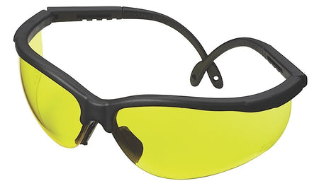 Champion Standard Ballistic Glasses Black Frame Yellow Lens