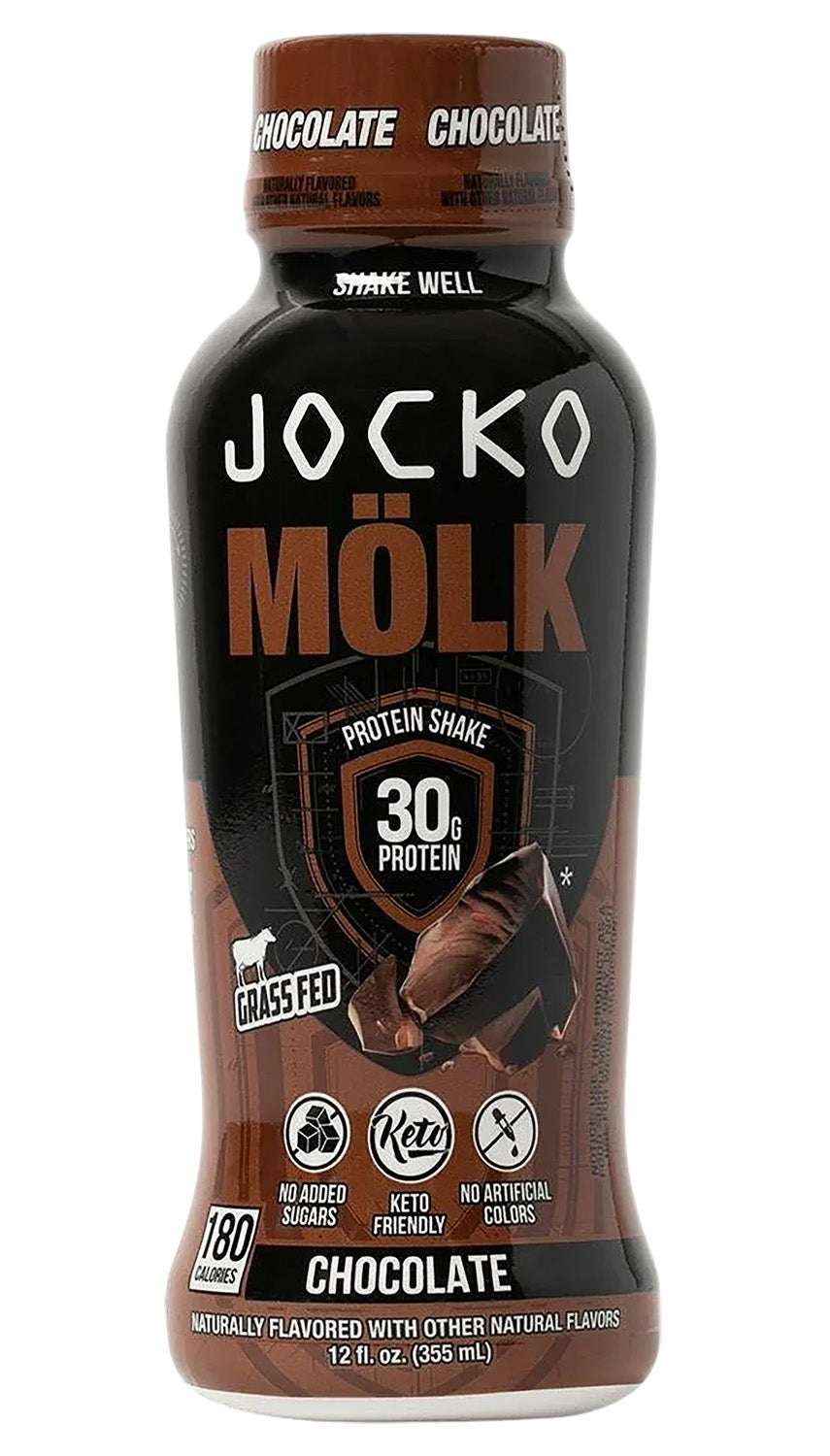 Jocko Fuel Chocolate 12oz Protein Shake 12-Pack