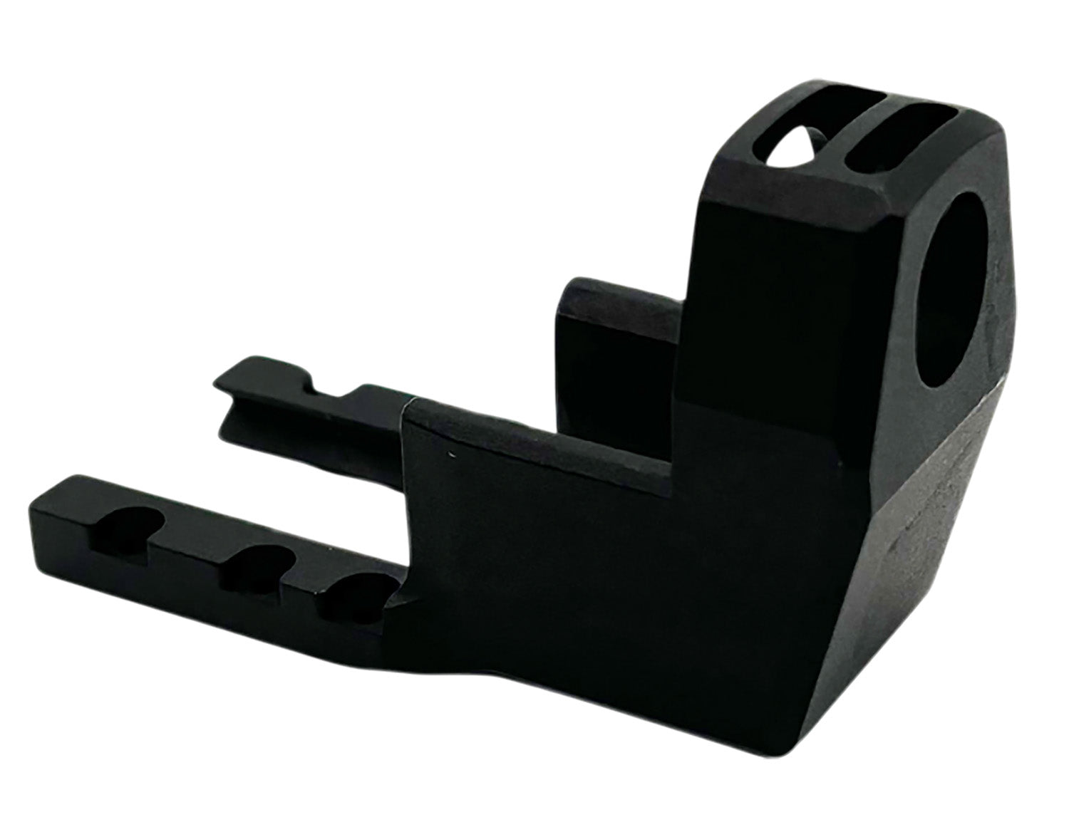 Lyman 40011 Stainless Steel Black Nitride 1/2x28 Muzzle Device for SureFire X300U-A