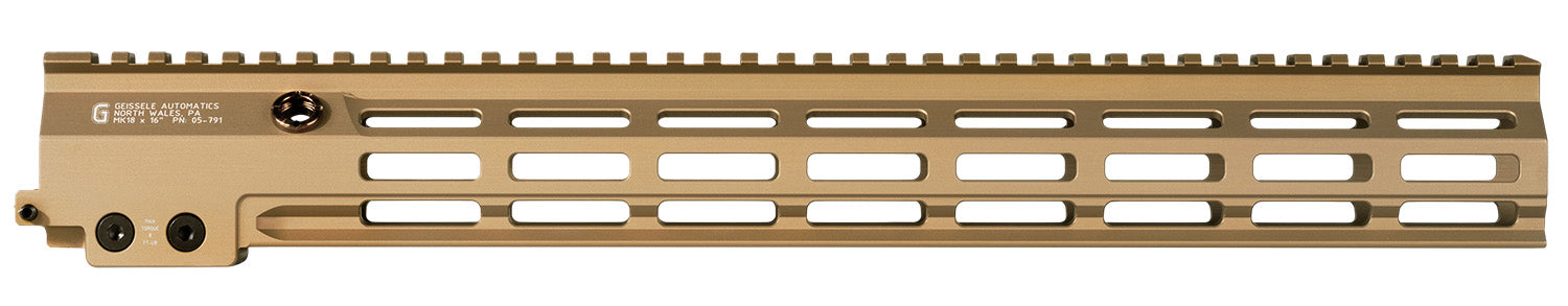 Geissele SMR MK18 16.50" Handguard DDC Aluminum AR Platform