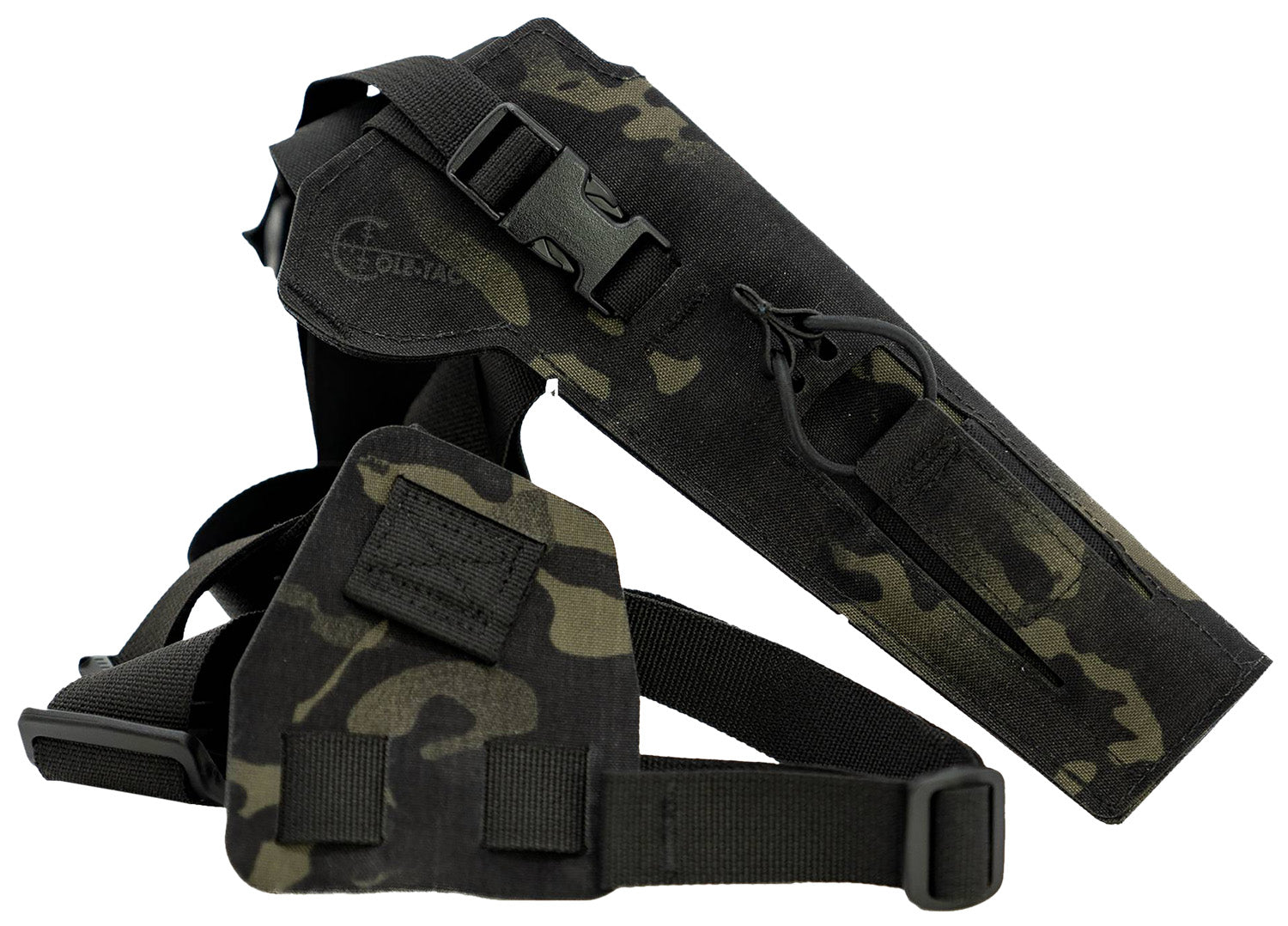 Cole-tac Varmint Wrangler VW205 LH Chest Holster Multi-Cam Black