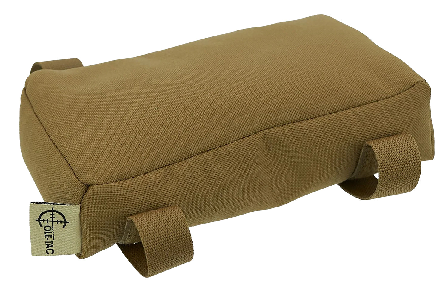 Cole-Tac FB204 Prefilled Flat Rifle Rest Bag Coyote Brown Nylon