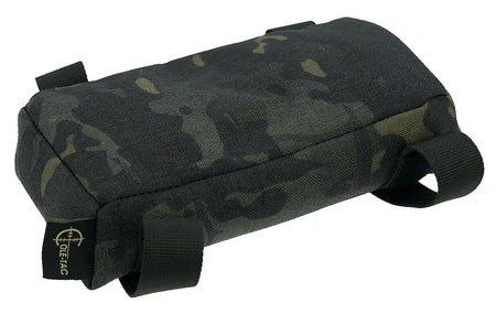 Cole-Tac FB205 Prefilled Flat Rifle Rest Bag Multi-Cam Black Nylon