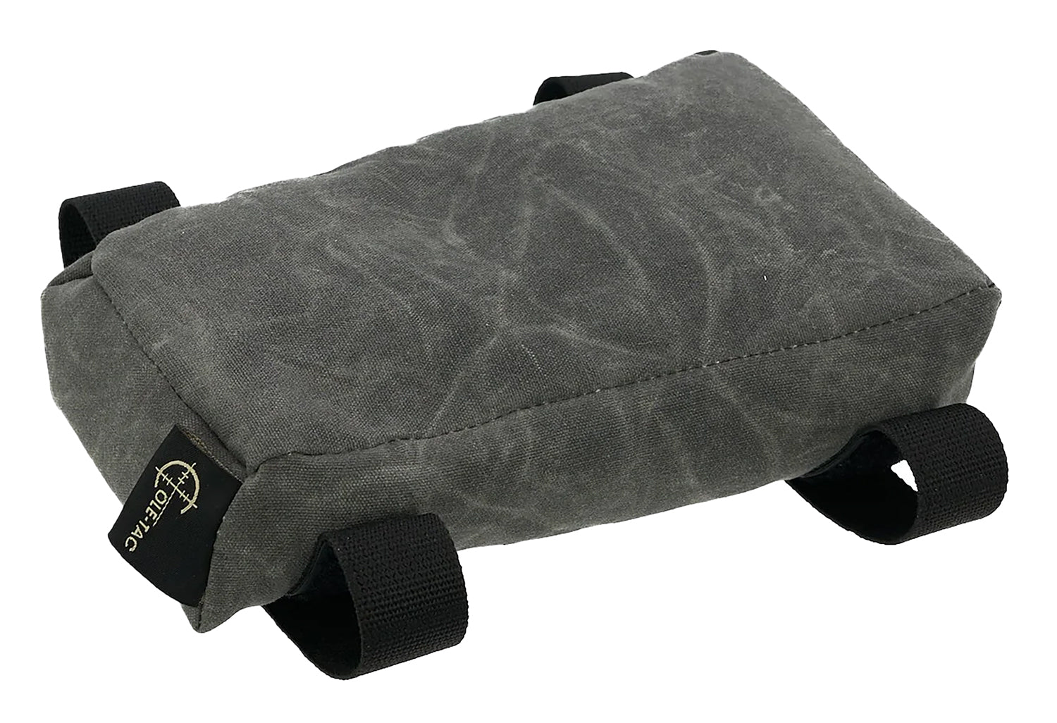 Cole-Tac FB301 Prefilled Waxed Flat Rifle Rest Bag Grey Nylon