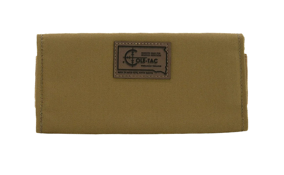 Cole-Tac Hunter 20rd Ammo Wallet Coyote Brown Cordura