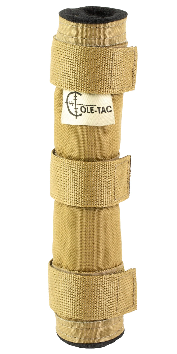 Cole-Tac Metal Python Suppressor Cover 7.50 Inch Coyote Brown MP202