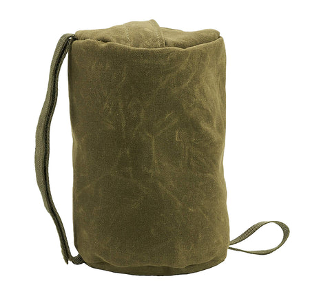 Cole-tac WB3002 Green Waxed Woobie Bag Prefilled Rear Rifle Bag 0.74 lbs